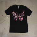 Butterfly Mama Graphic Tee – Black Gildan 5000