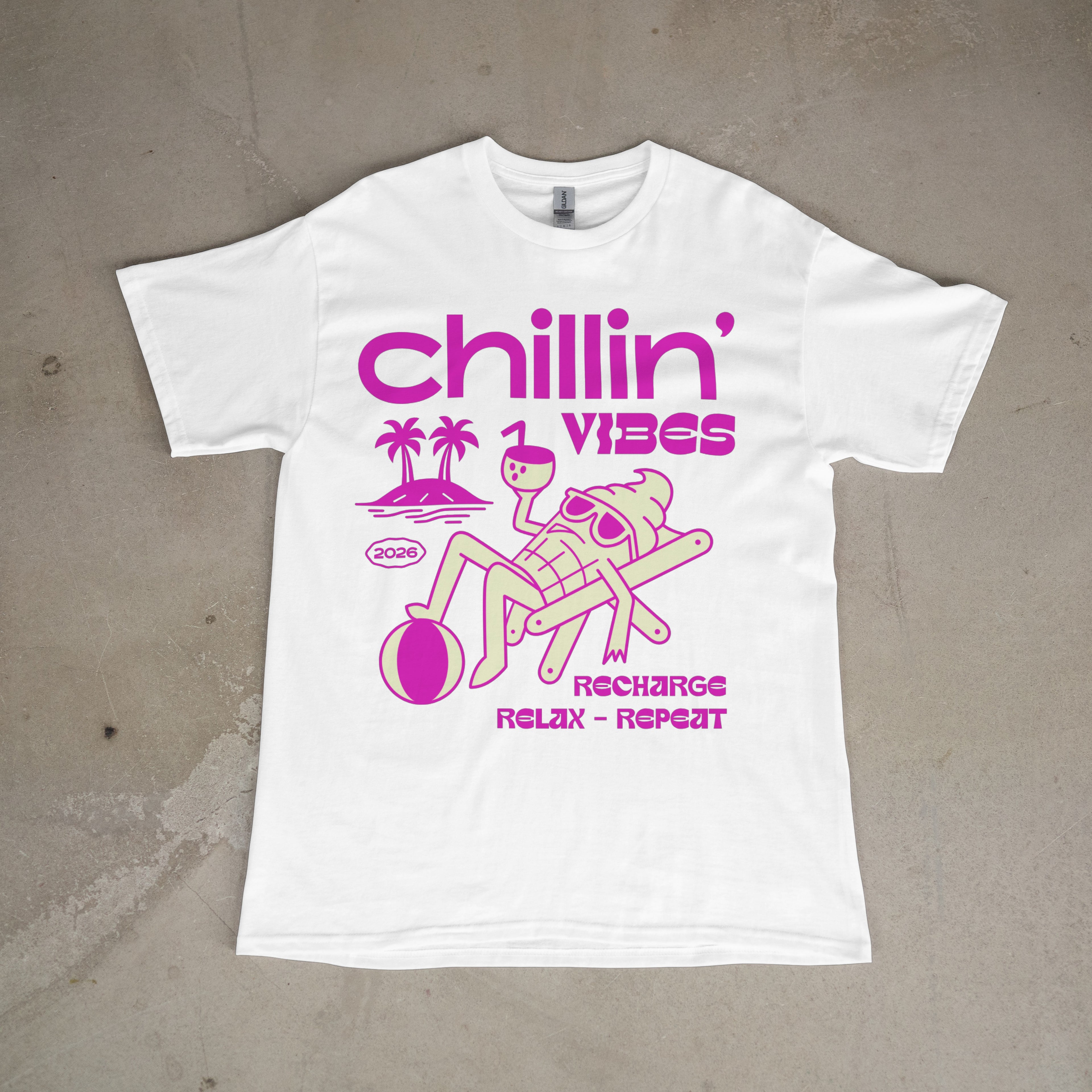 Chillin' Vibes Graphic Tee
