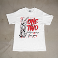 One Two Freddy's Coming For You — Horror Graphic Tee | White Gildan 5000