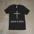 Jesus Is King Nail Cross Tee